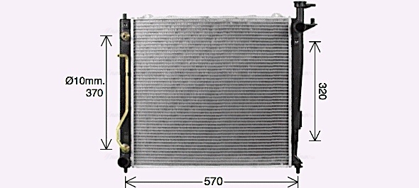 Radiateur Ava Cooling KA2304