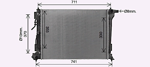 Radiateur Ava Cooling KA2318