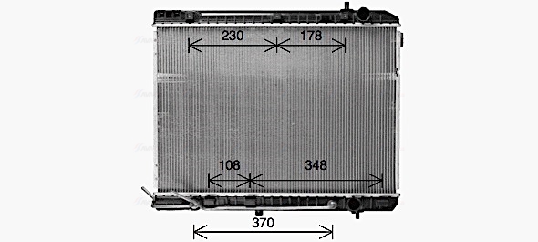 Radiateur Ava Cooling KA2333