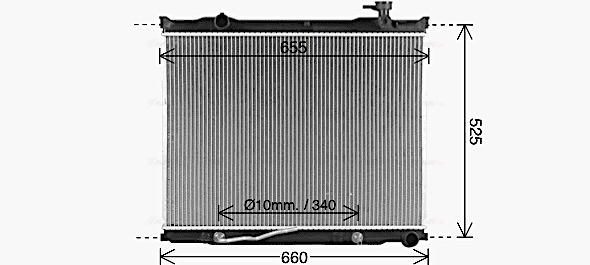 Radiateur Ava Cooling KA2337