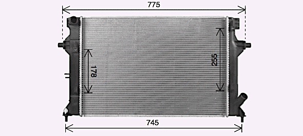 Radiateur Ava Cooling KA2340