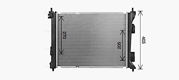 Ava Cooling Radiateur KA2343