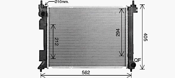 Radiateur Ava Cooling KA2344