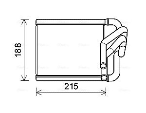 Kachelradiateur Ava Cooling KA6273