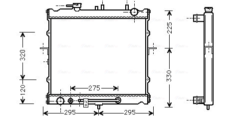 Radiateur Ava Cooling KAA2023