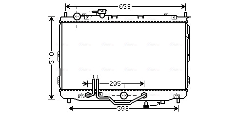 Radiateur Ava Cooling KAA2071