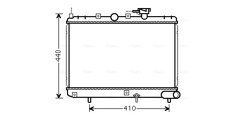 Radiateur Ava Cooling KAA2271