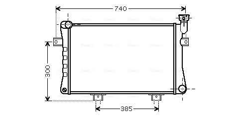 Radiateur Ava Cooling LA2015