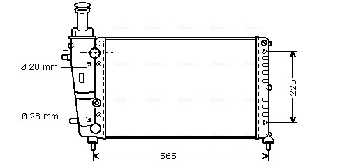 Radiateur Ava Cooling LC2066