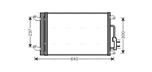 Airco condensor Ava Cooling LCA5090D