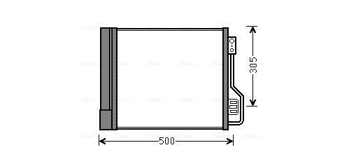 Airco condensor Ava Cooling MCA5013D