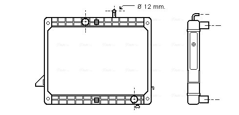 Radiateur Ava Cooling ME2173