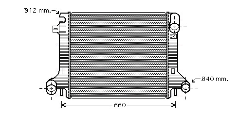 Radiateur Ava Cooling ME2206