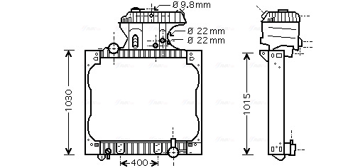 Radiateur Ava Cooling MN2016