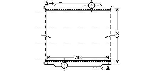 Radiateur Ava Cooling MN2054N