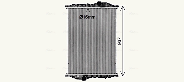 Radiateur Ava Cooling MN2111N
