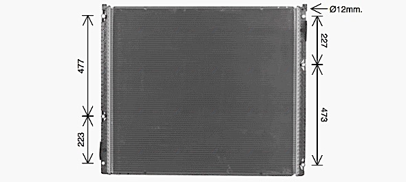 Radiateur Ava Cooling MN2154
