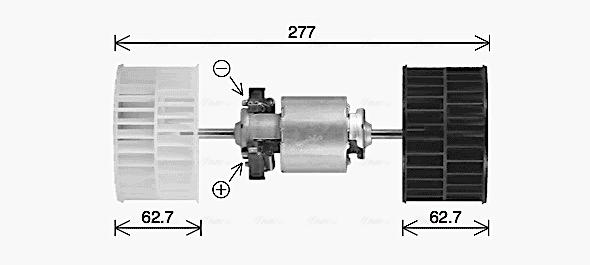 Kachelventilator Ava Cooling MN8139