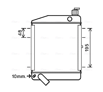 Radiateur Ava Cooling MO2003