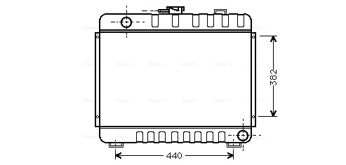 Radiateur Ava Cooling MS2045
