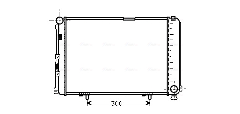 Radiateur Ava Cooling MS2067