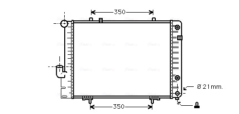 Radiateur Ava Cooling MS2096