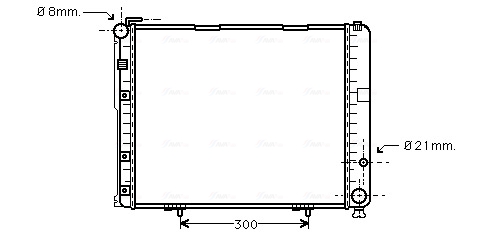 Radiateur Ava Cooling MS2236