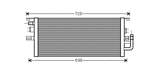 Radiateur Ava Cooling MS2487