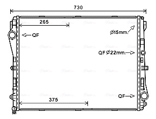 Radiateur Ava Cooling MS2667