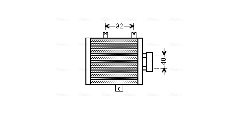 Oliekoeler motorolie Ava Cooling MS3536