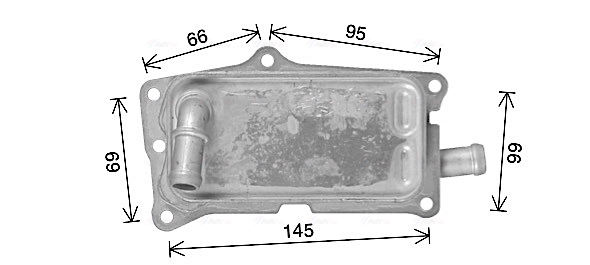 Oliekoeler motorolie Ava Cooling MS3752