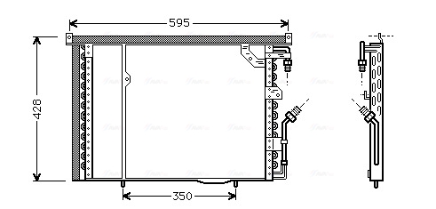 Airco condensor Ava Cooling MS5195