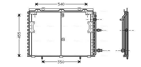 Airco condensor Ava Cooling MS5221