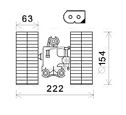 Kachelventilator Ava Cooling MS8633