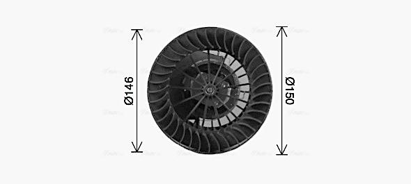 Ava Cooling Kachelventilator MS8766