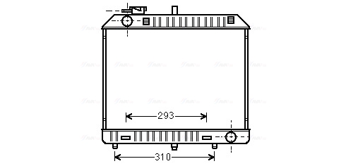 Radiateur Ava Cooling MSA2127