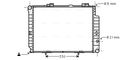 Radiateur Ava Cooling MSA2191