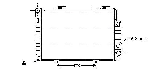 Radiateur Ava Cooling MSA2230
