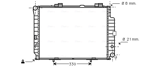 Radiateur Ava Cooling MSA2231