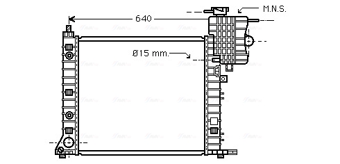 Radiateur Ava Cooling MSA2265