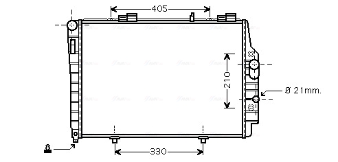 Radiateur Ava Cooling MSA2337