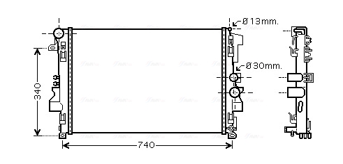 Radiateur Ava Cooling MSA2356