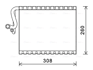 Airco verdamper Ava Cooling MSV604
