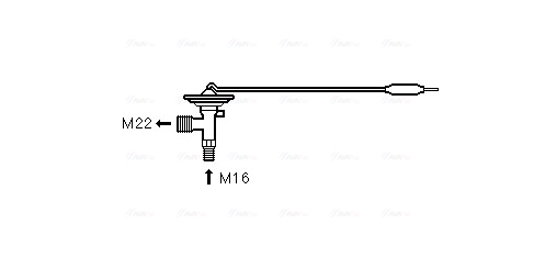 Airco expansieklep Ava Cooling MT1235