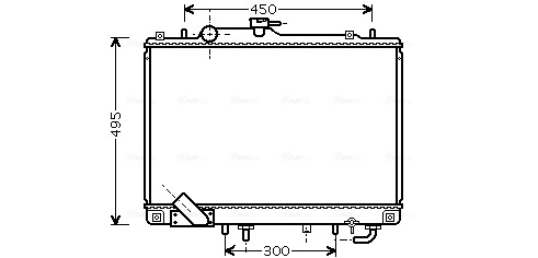 Radiateur Ava Cooling MT2157