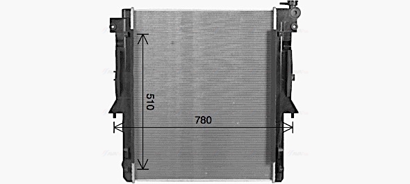 Ava Cooling Radiateur MT2280