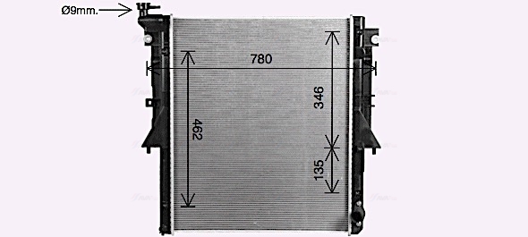 Radiateur Ava Cooling MT2281