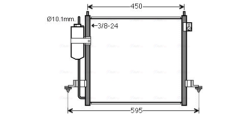 Airco condensor Ava Cooling MT5218D