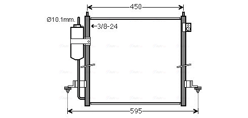 Airco condensor Ava Cooling MT5239D