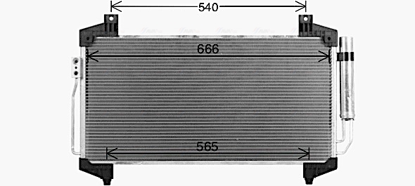 Airco condensor Ava Cooling MT5291D